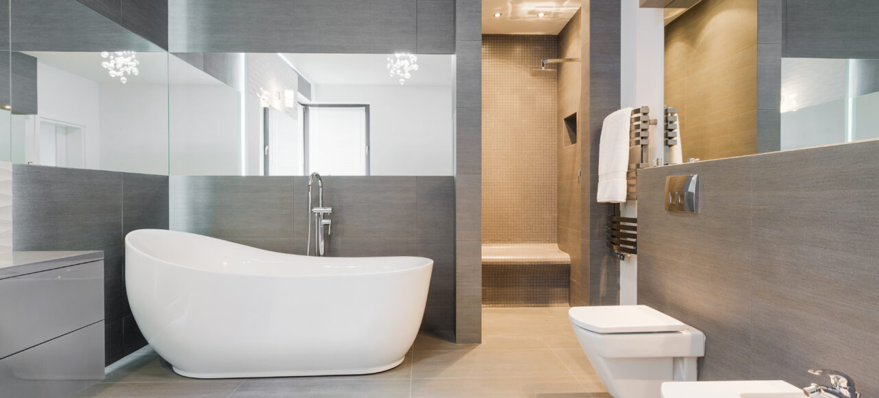 A beautifully remodeled bathroom showcasing the possibilities of bathroom renovation